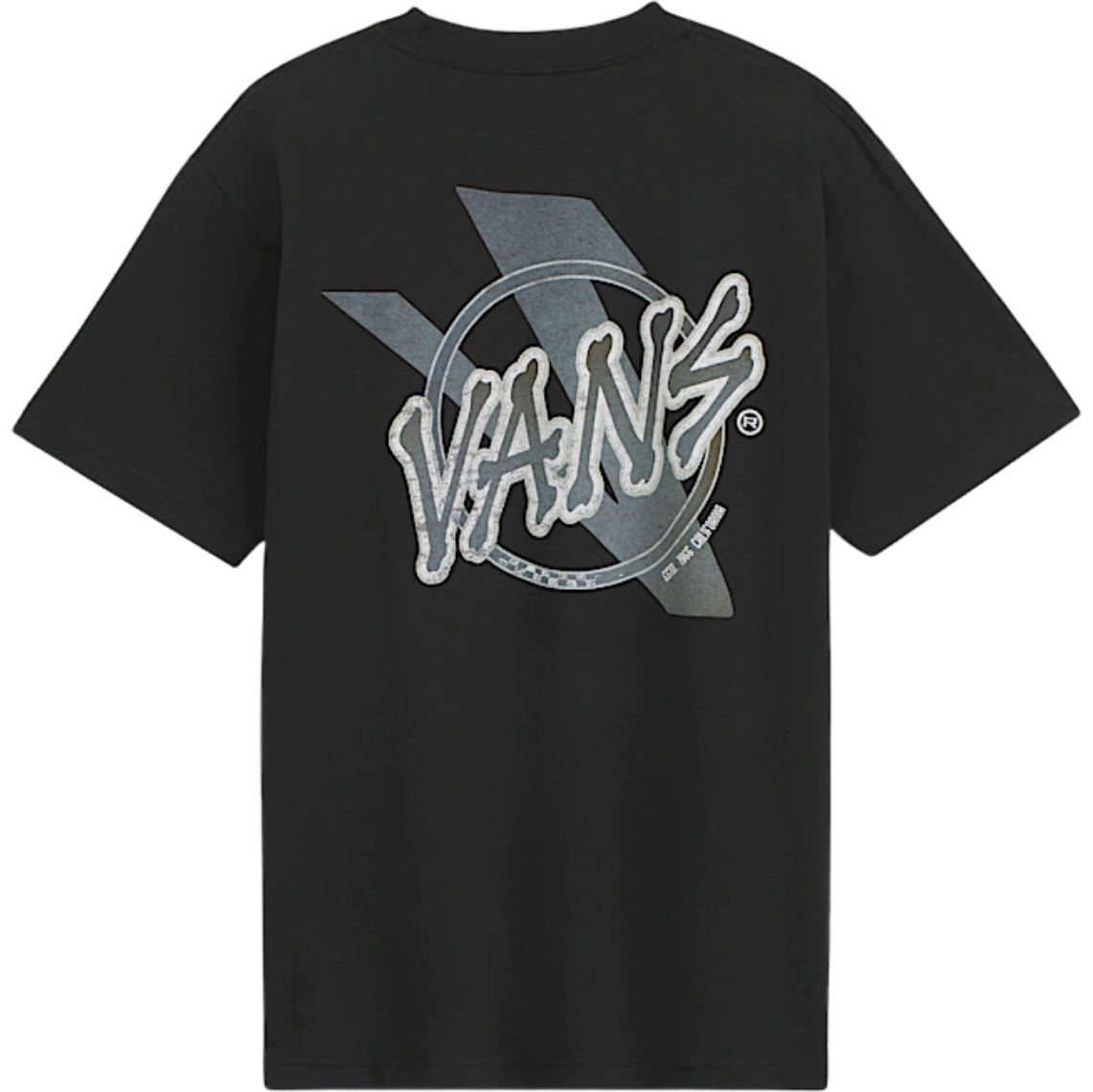 2026 Vans Mens V Bones T-Shirt VN000WU9BLK - Black